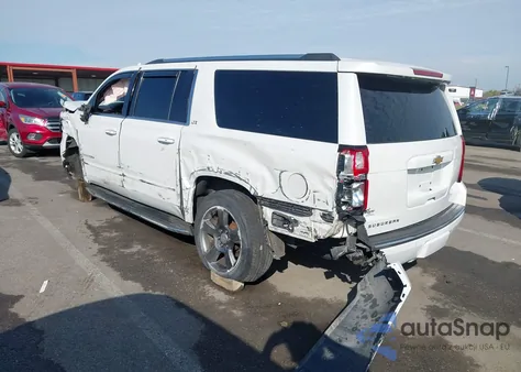 2016 Chevrolet Suburban Ltz из США, поврежденный, VIN 1GNSKJKC1GR283926